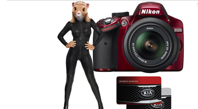 Nikon, KIA, concours, Hamster