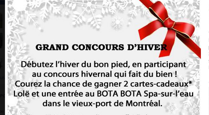 Concours, spa,