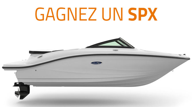 Terminé: Concours Gagner un SPX de Sea Ray!