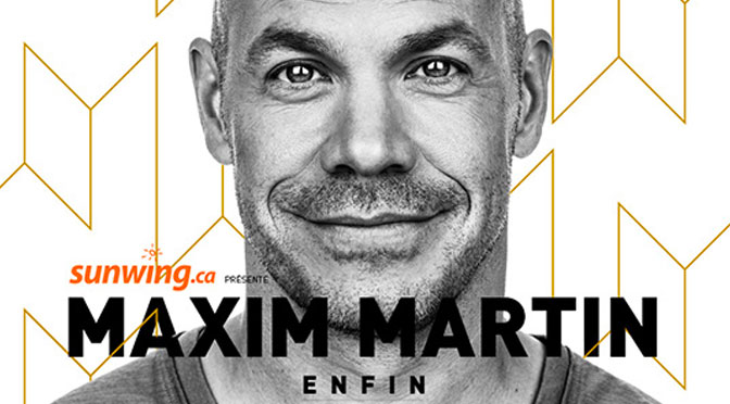 Concours billet Maxim Martin