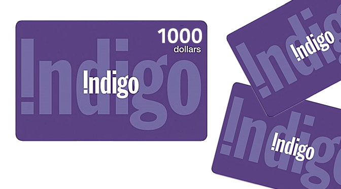 Terminé: Gagnez une des 3 carte-cadeaux Indigo de 1000$ pour un enfant