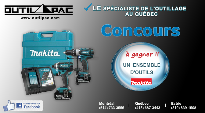 Concours Outils Makita