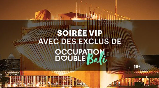 Concours Occupation Double Bali 2017 Casino