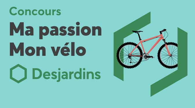 Terminé: Un chèque-cadeau de 4 000 $ à gagner au concours « Ma passion, mon vélo »