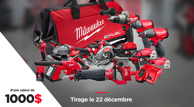 Concours Outils Milwaukee