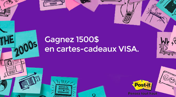 Concours Post-it 40 ans Hamster