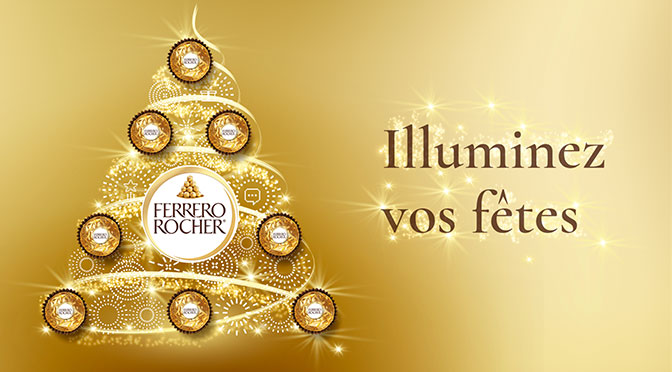 Concours Ferrero Rocher Illuminé vos Fêtes