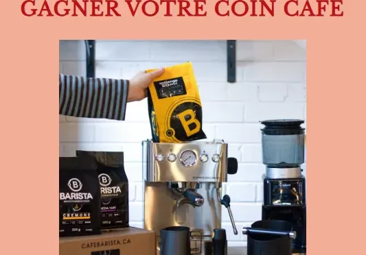 gagnez une machine espresso et 3 mois de café