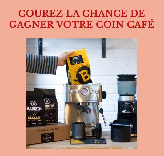 gagnez une machine espresso et 3 mois de café
