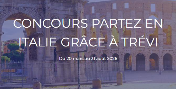 gagnez un voyage en Italie grâce à Trévi