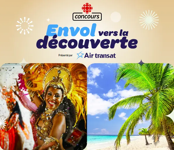 Concours Envol vers la découverte Air Transat à Radio-Canada à l'émission