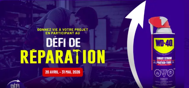 défi réparation de WD-40