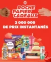 Roche papier cadeaux de Couche-Tard