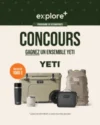 gagnez un ensemble yeti avec sail