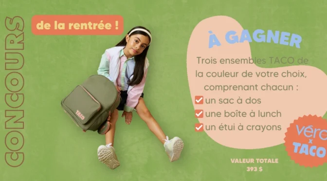 Gagnez des ensembles Taco avec Véro