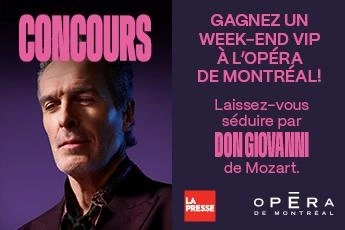 Gagnez un week-end VIP à l'Opéra de Montréal