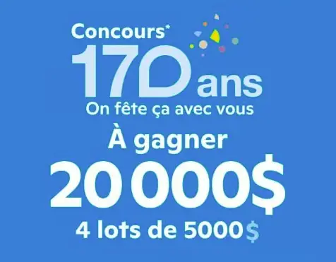170 ans on fête ça avec vous chez Brunet
