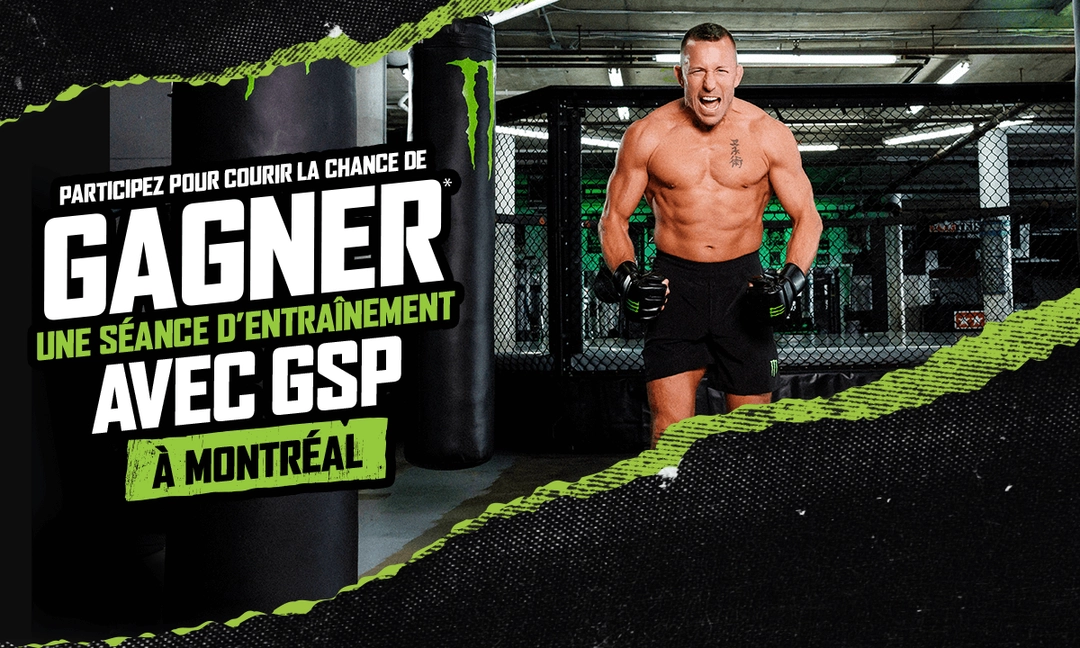 gagnez une séance d'entraînement avec Georges St-Pierre
