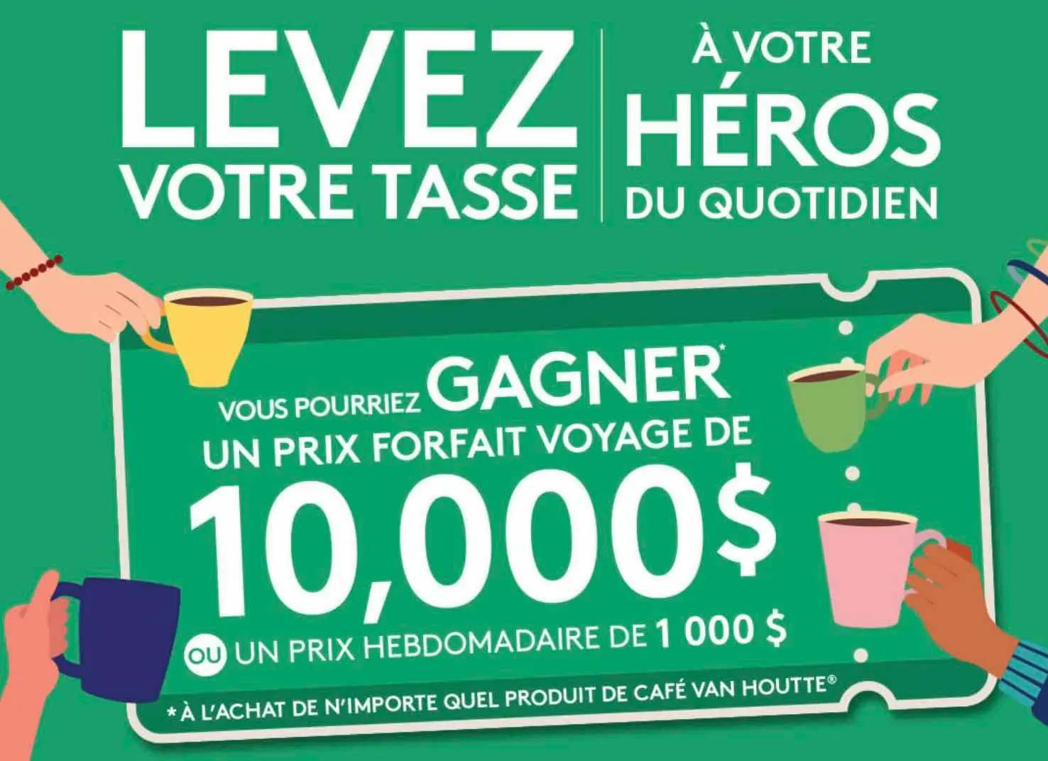 concours levez votre tasse Van Houtte
