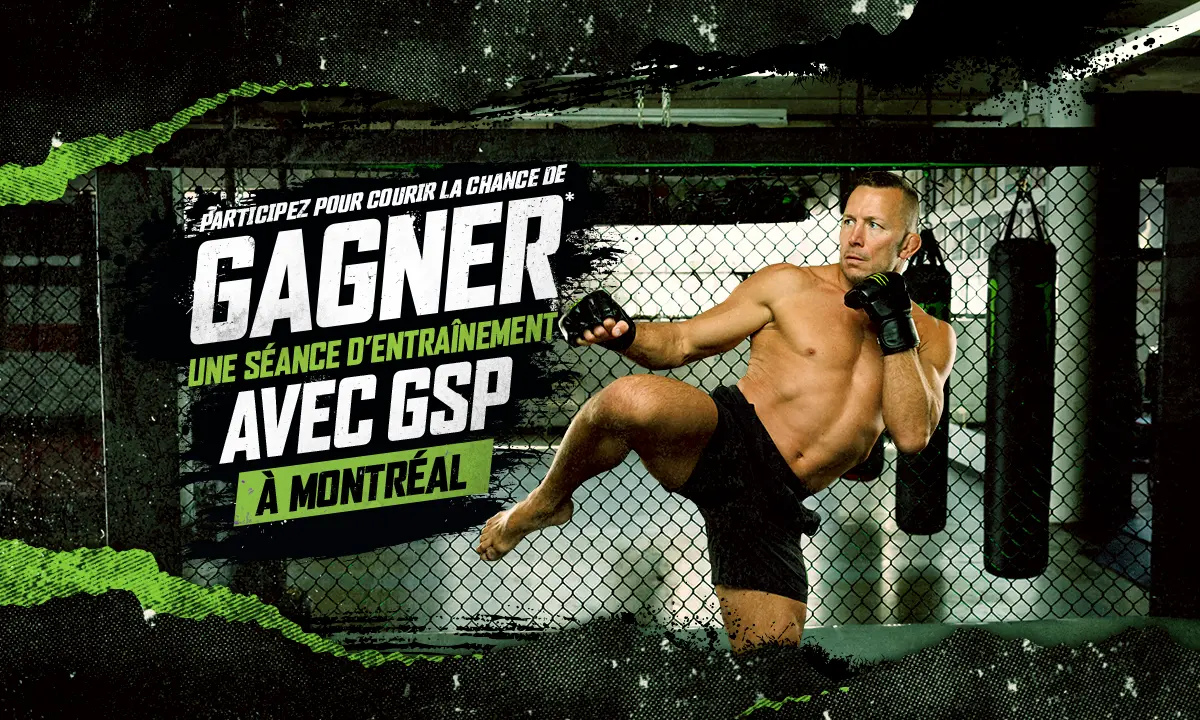 gagnez une séance d'entraînement avec GSP grâce à couche-tard