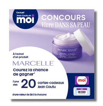 Concours vivre dans sa peau Jean Coutu et Marcelle