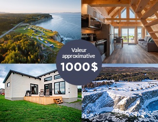 Gagnez un séjour au chalet Nautika en Gaspésie