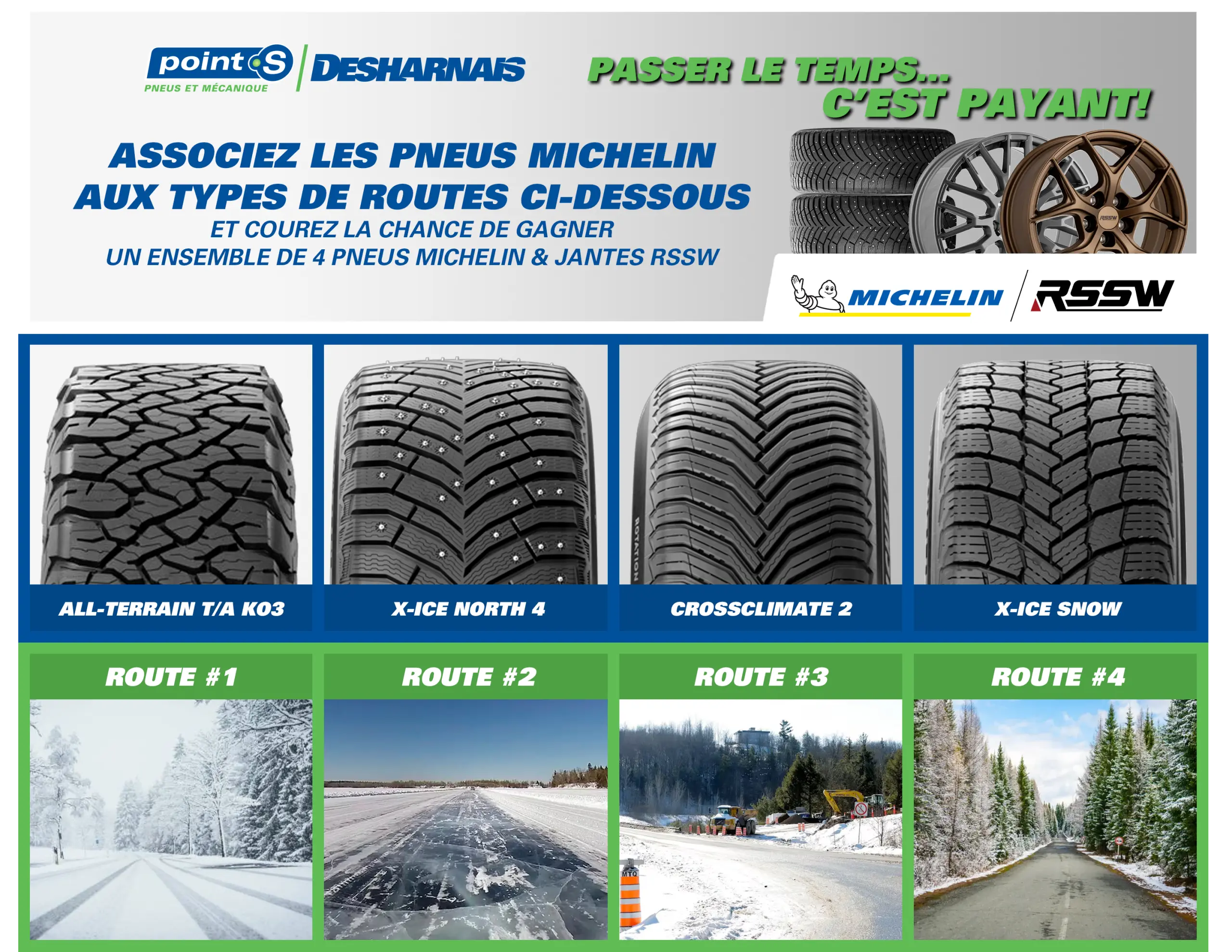 Concours pneus Michelin