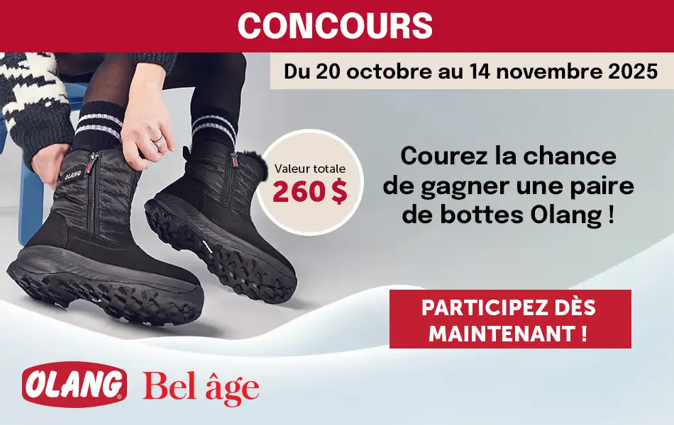 Gagnez des bottes Olang