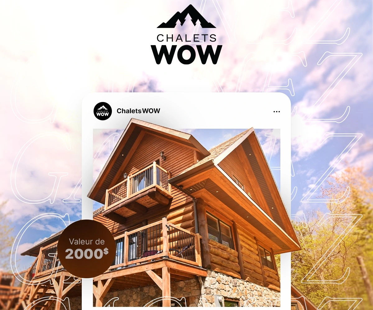 Concours Chalets Wow escapade pour deux