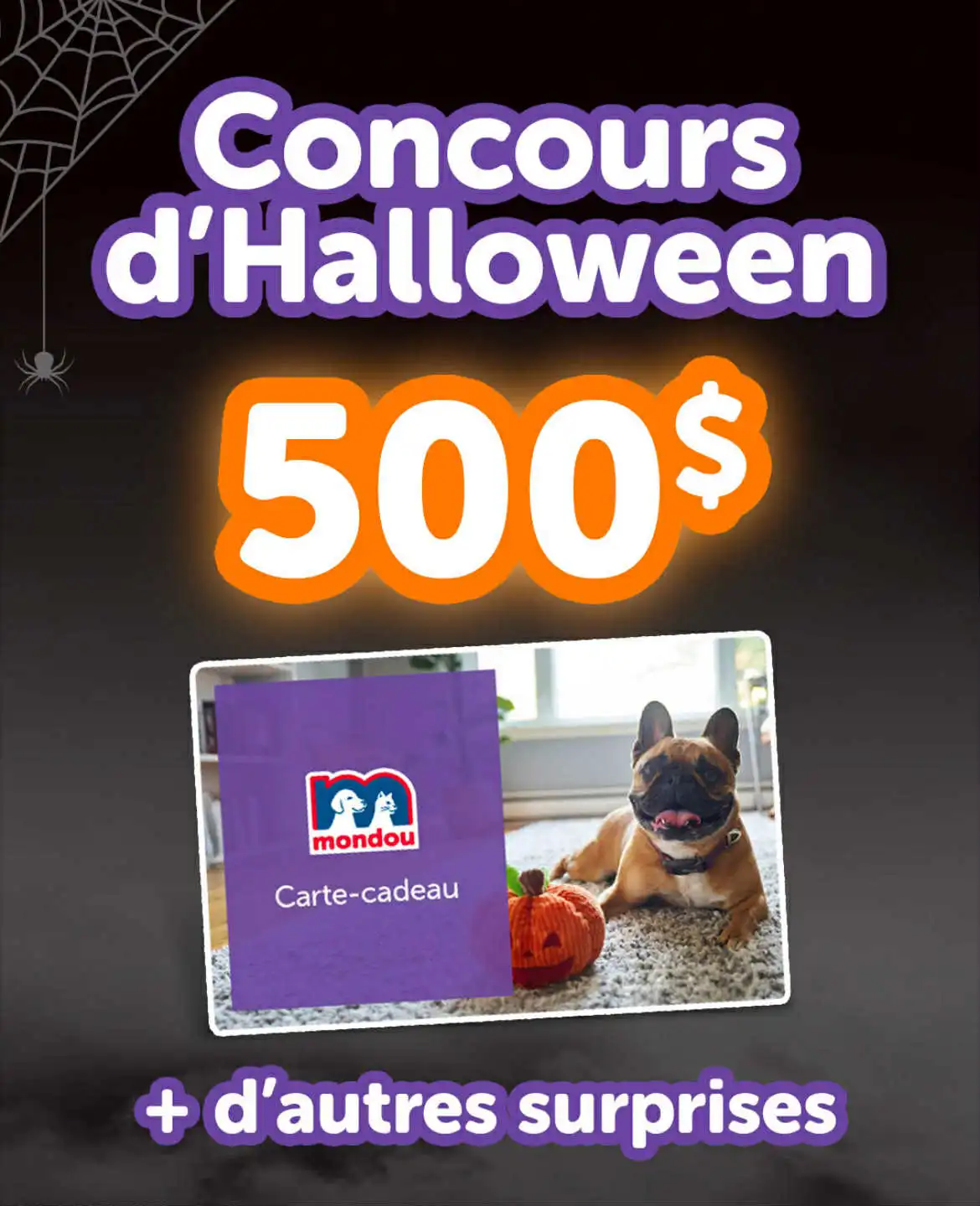 Concours d'Halloween Mondou