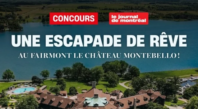 Concours Gagnez un séjour de luxe au Fairmont Le Château Montebello avec EXPOGOLF!