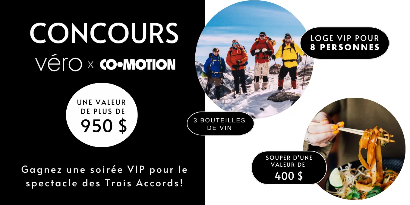 Gagnez 8 billets pour un spectacle des Trois Accords