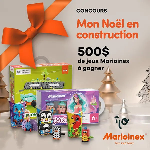 Gagnez un jeu de construction