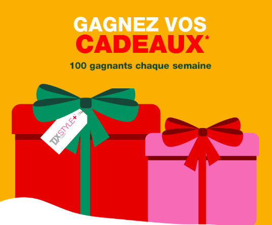 Concours gagnez vos cadeaux chez Winners