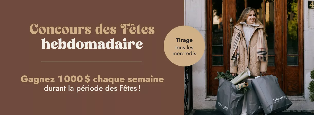 Linen Chest gros lot des fêtes