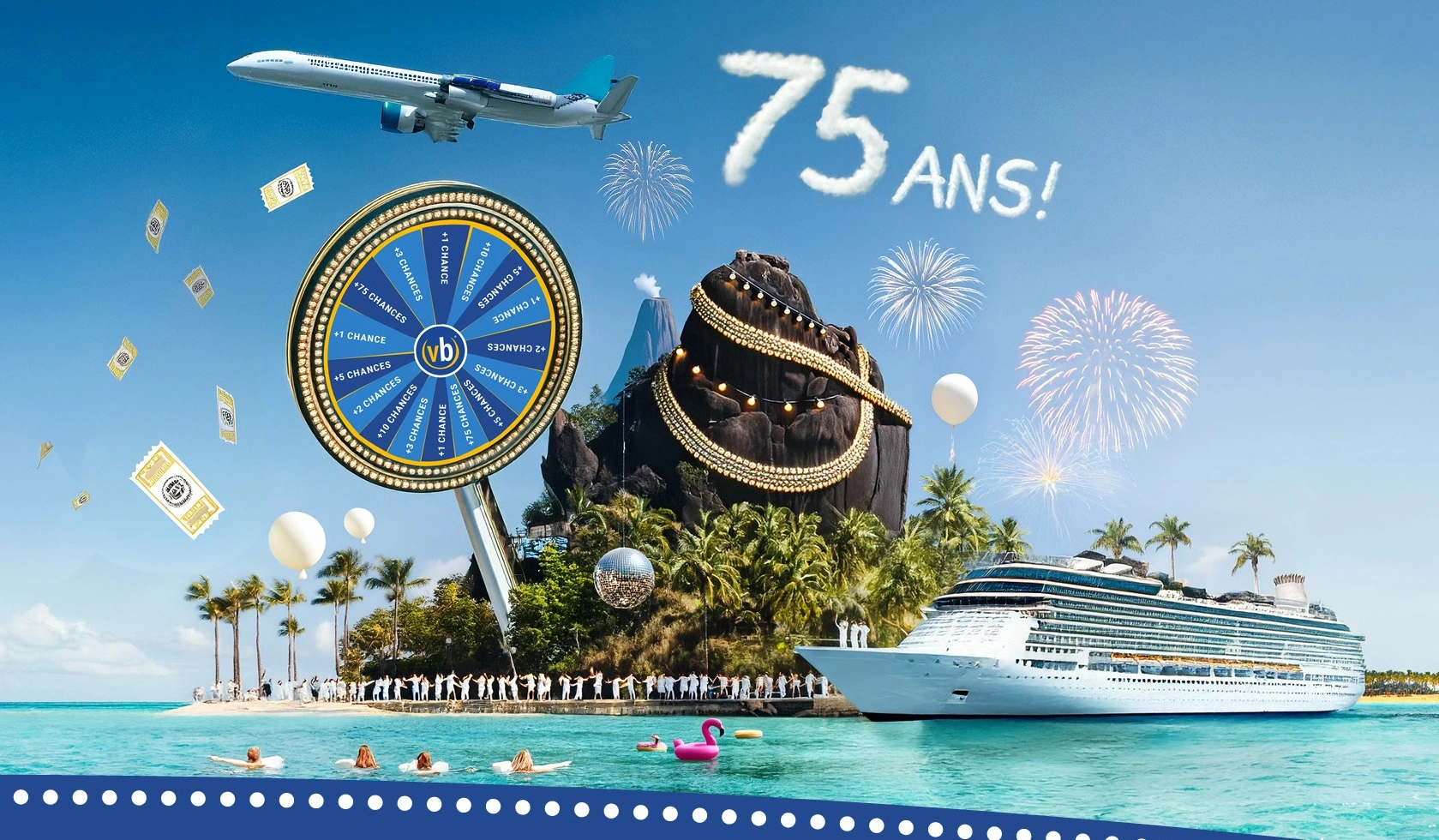 Concours 75 prix pour 75 ans de Voyages Bergeron