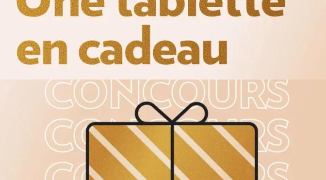 concours une tablette en cadeau de la Presse - Ipad à gagner