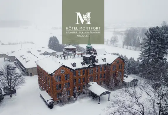 Gagnez le forfait doux répit pour deux à l'Hôtel Montfort