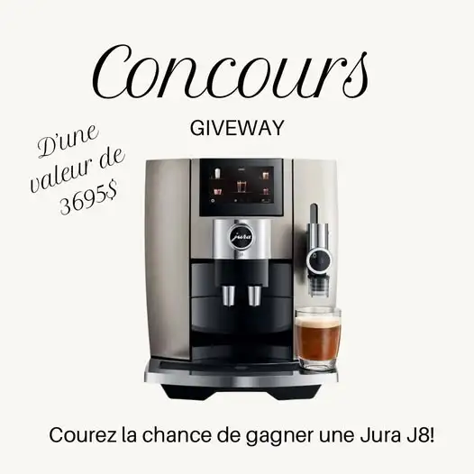 Gagne« une Jura J8 avec Italcaffe Canada