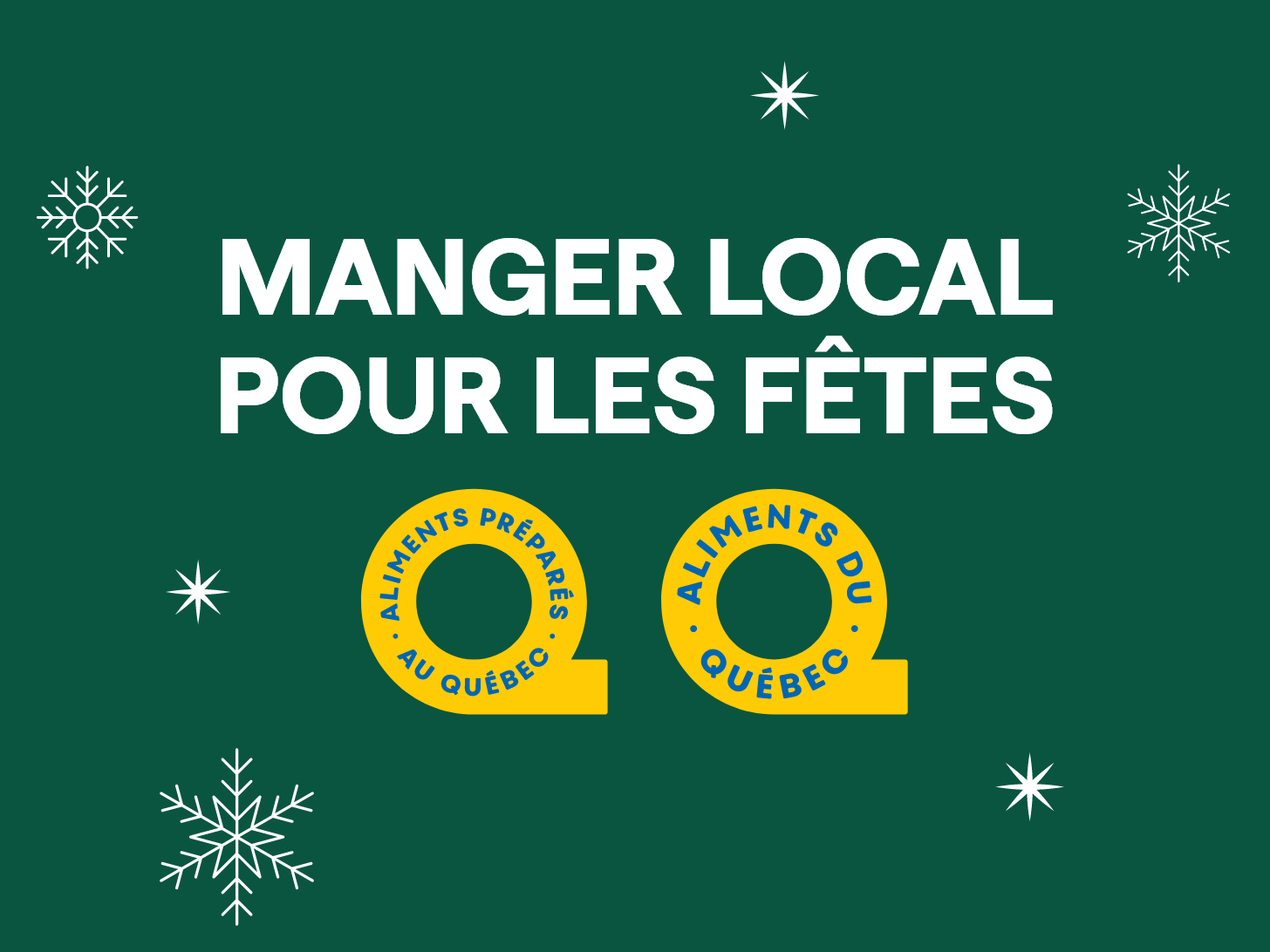Concours aliments du Québec mangez Local Métro et Super C