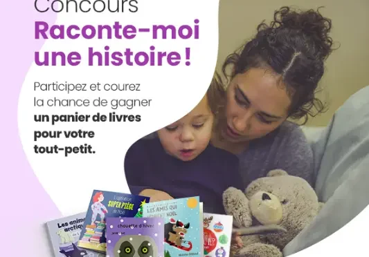 Gagnez des livres pour enfants avec Naître et grandir