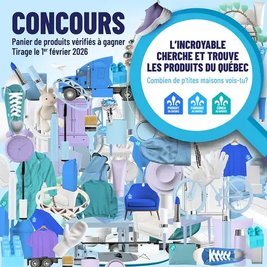 gagnez des produits locaux avec Produits du québec