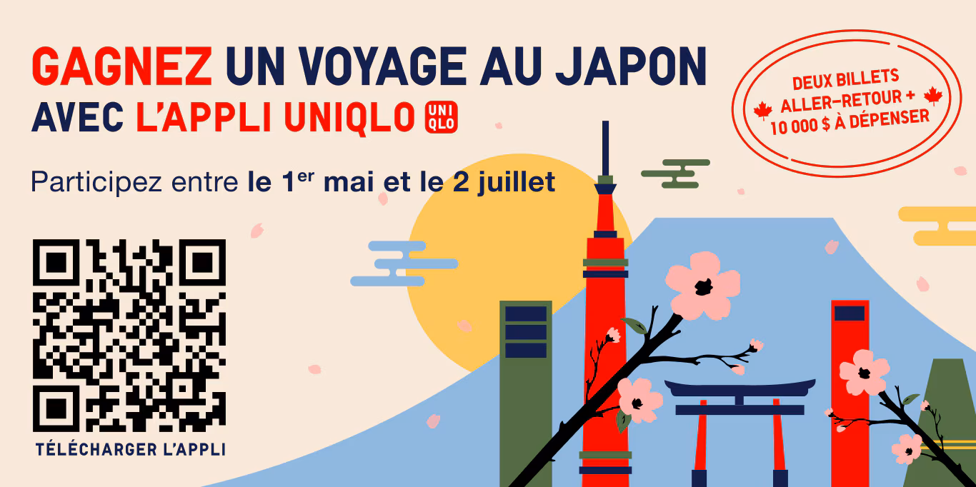 gagnez un voyage au Japon avec Uniqlo