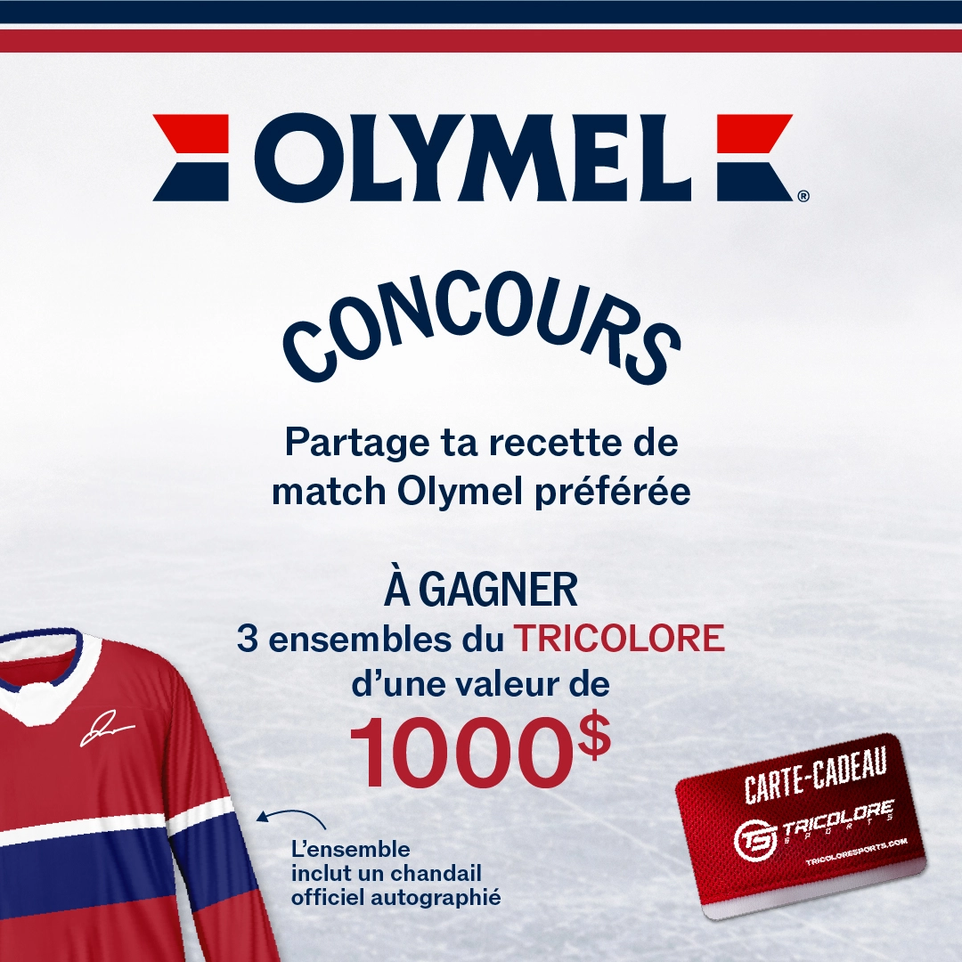 concours partage ta recette Olymel préférée