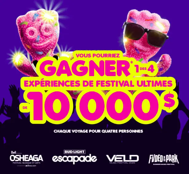 concours gagnez un voyage de festival