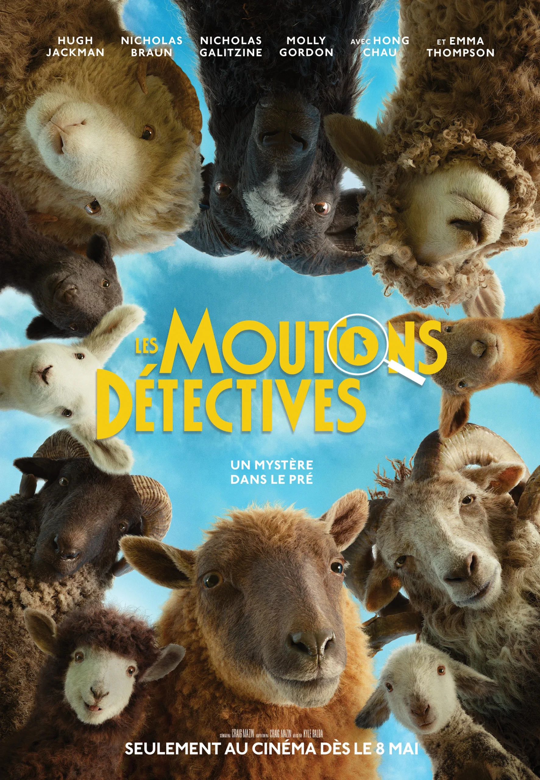 gagnez des laissez-passez pour le film les moutons détectives