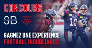 gagnez une saison aux Alouettes de Montréal