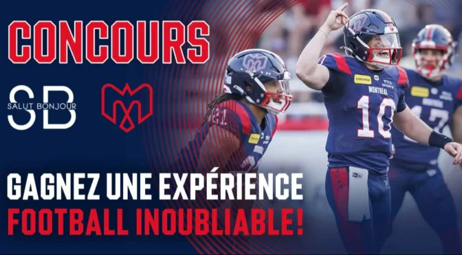 gagnez une saison aux Alouettes de Montréal