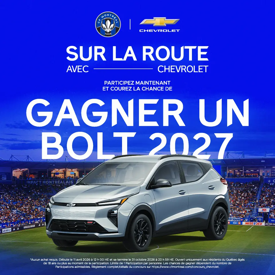 gagnez une Bolt 2027