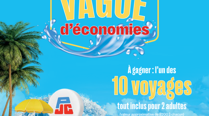 Concours vague d'économies Jean Coutu
